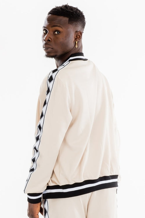 DIAMOND TAPE TRACK JACKET